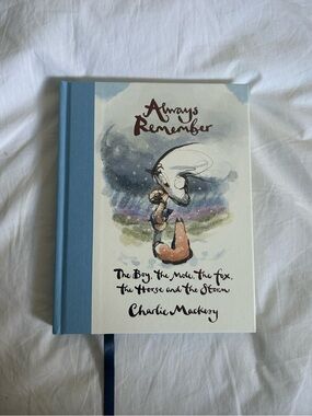 3/30$ Always remember the boy, the mole, the fox, the horse, and the storm book